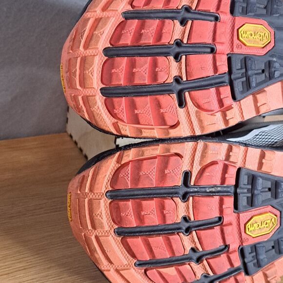 Altra Olympus 4 Trail Running Shoes Women 8.5 Vibram Megagrip Lightweight Blue - Picture 12 of 14